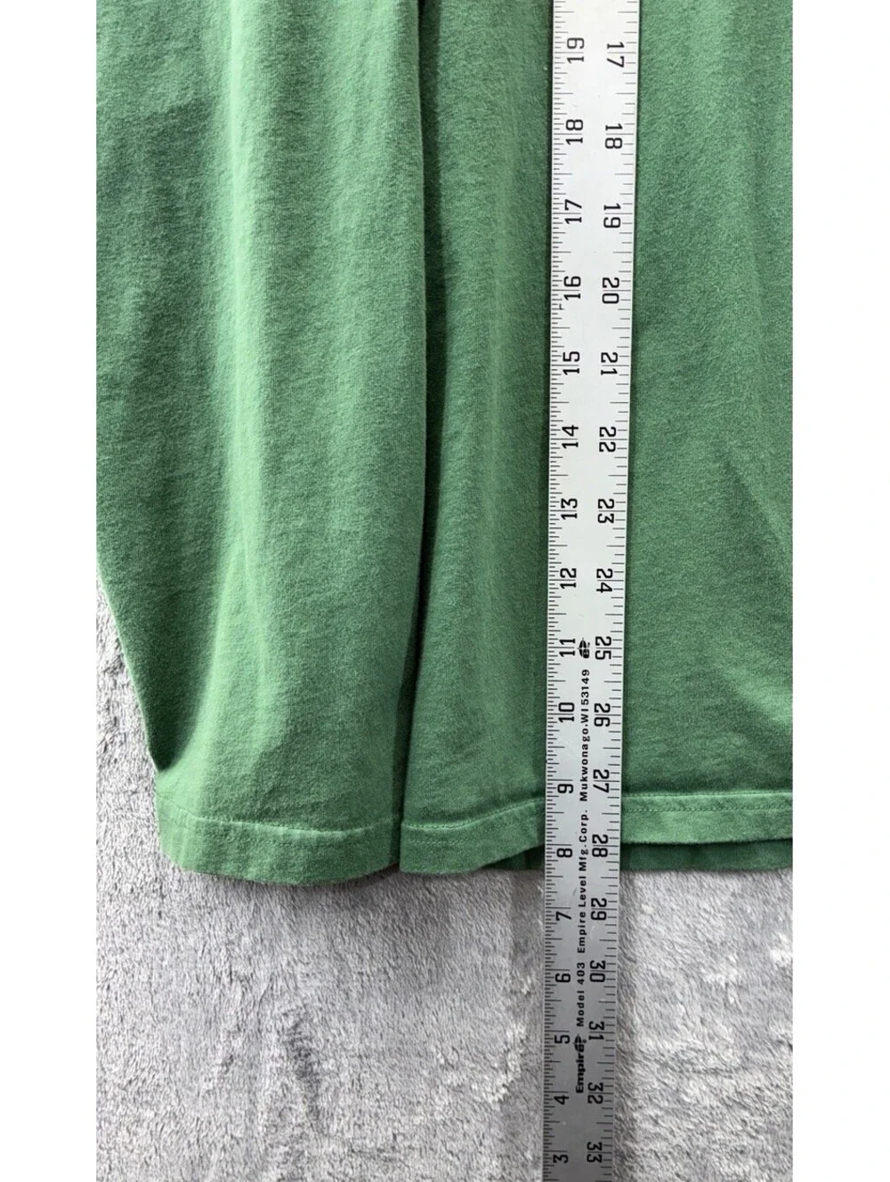 Polo Ralph Lauren Hooded T-Shirt Men XL Green Long Sleeve Jersey Hoodie Pony